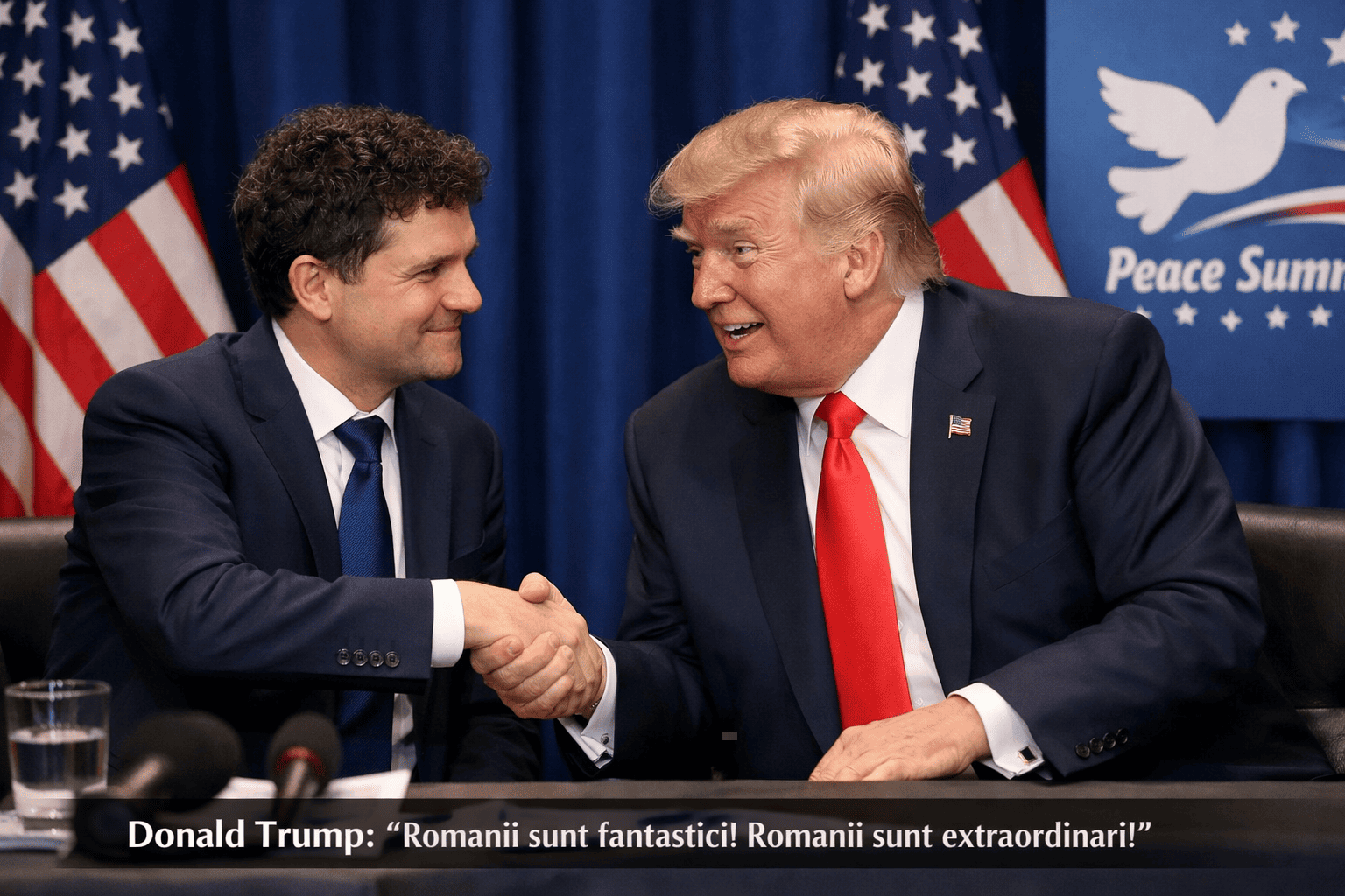 Nicusor Dan ți Trump